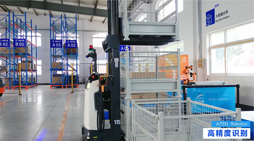 高位货架自动化存取与搬运